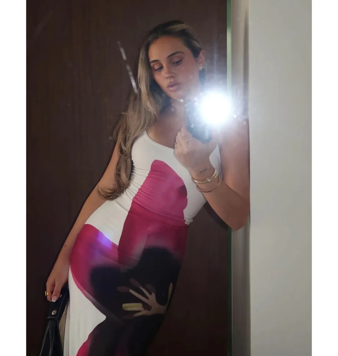 With Harper Lu Pearl Lily Slip Maxi Dress Floral Size M / AU 10 for rent on The Volte - main image