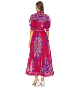 Zimmermann Raie Swing Maxi Dress Multi Floral Size 2/AU 12 for rent on The Volte - image 3