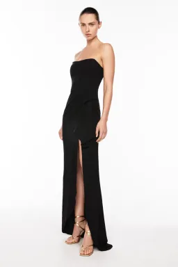 Manning Cartell Asymmetrical Games Maxi Gown Black Size AU 4 for rent on The Volte - image 1
