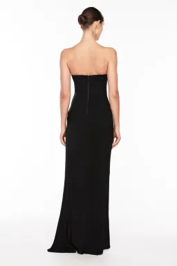 Manning Cartell Asymmetrical Games Maxi Gown Black Size AU 4 for rent on The Volte - image 3