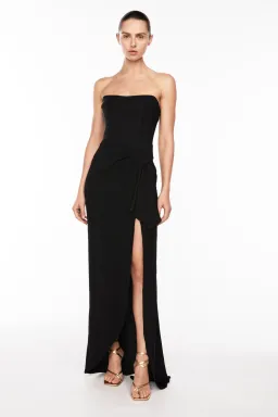 Manning Cartell Asymmetrical Games Maxi Gown Black Size AU 4 for rent on The Volte - image 2