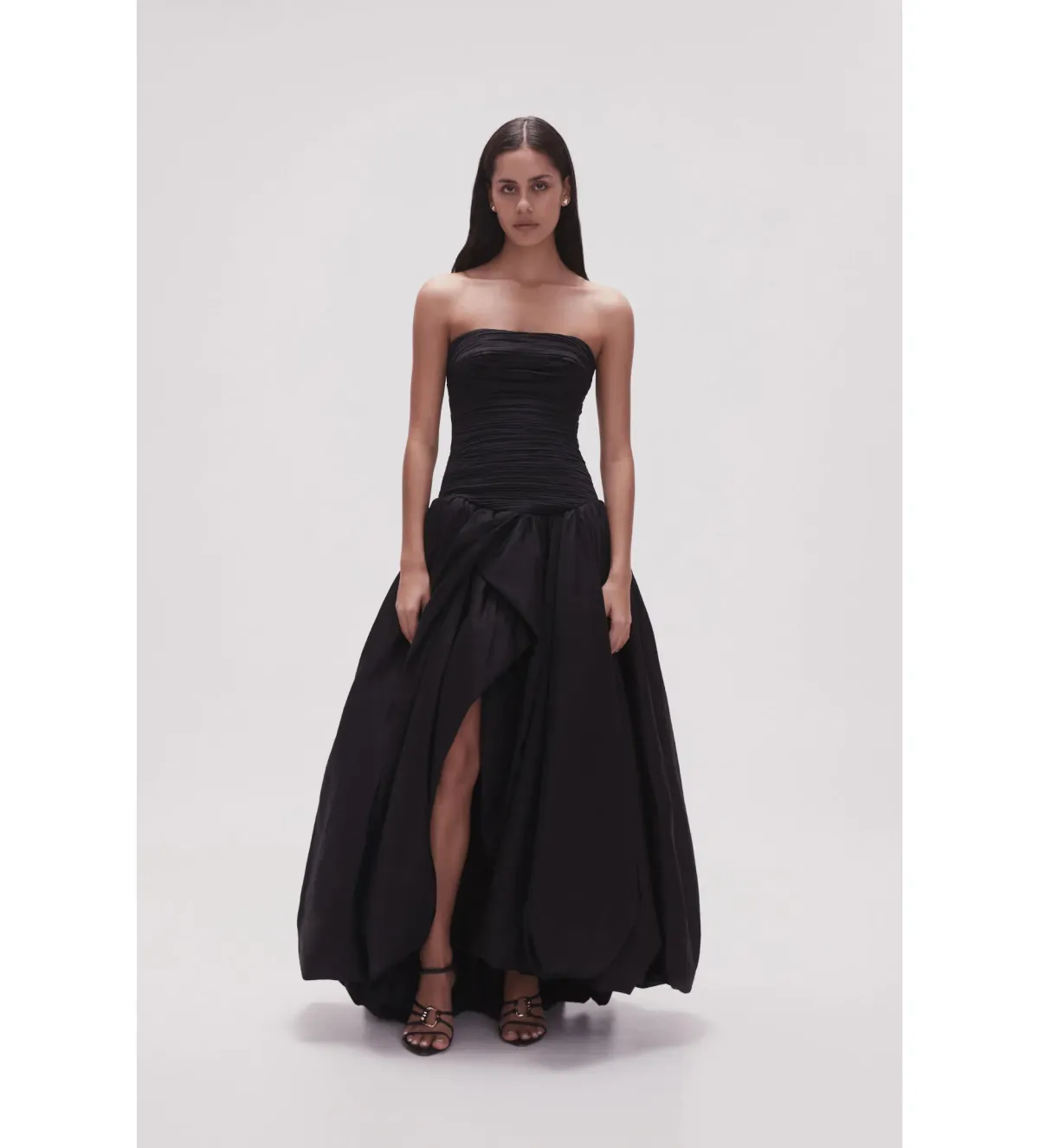 Aje Violette Bubble Hem Maxi in Black Size AU 12 - Image 2