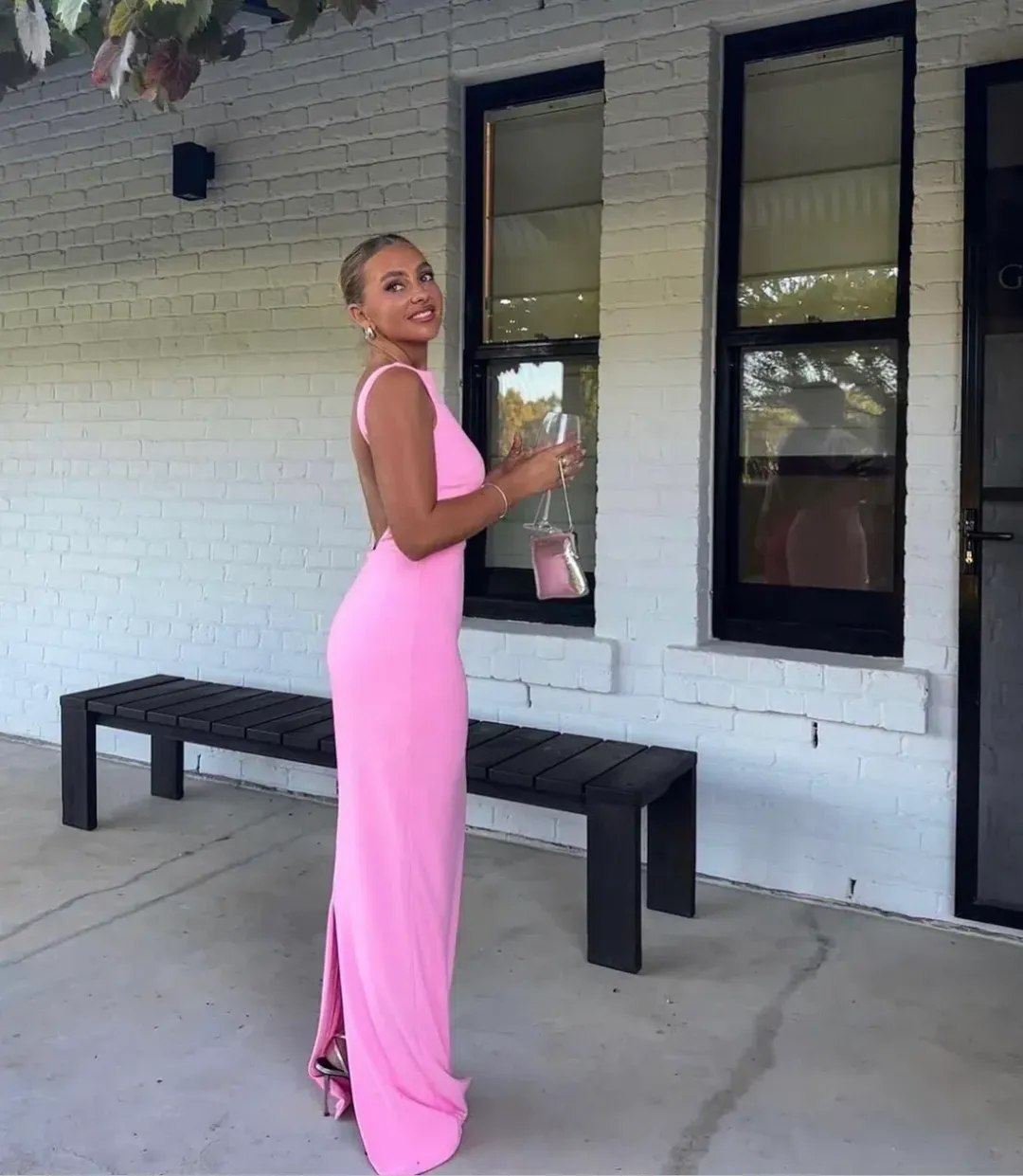 Effie Kats Fairy Floss Verona Gown in Pink Size S / AU 8 for rent on The Volte - main image