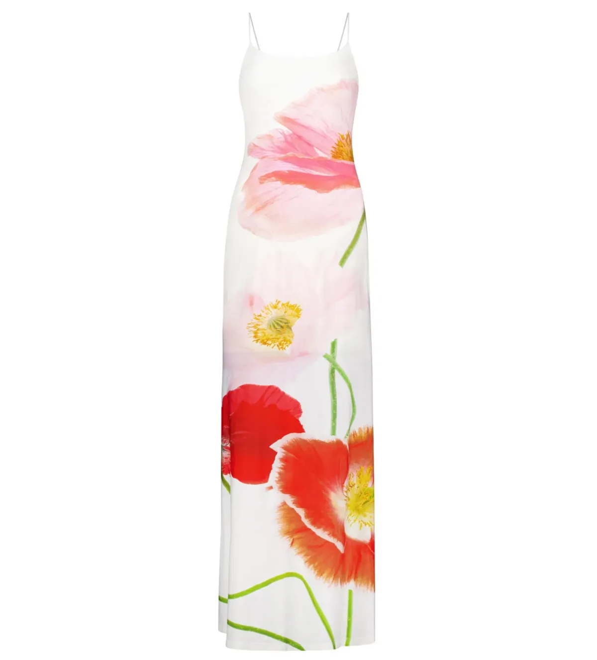 With Harper Lu Poppy Low Back Maxi in White Size Small/ AU 8 - Image 5