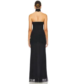 Mirror Palais Starlite Dress Black Size M for rent on The Volte - image 2