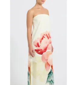 Pasduchas Nostalgia Strapless Maxi Dress Floral Size AU 12 for rent on The Volte - image 4