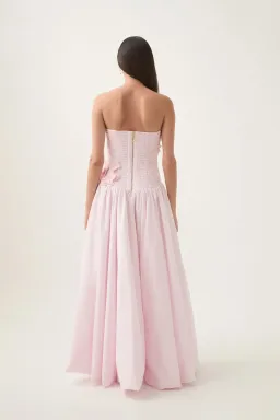Aje Splendour Flower Gown Pastel Pink Size AU 8 for rent on The Volte - image 2