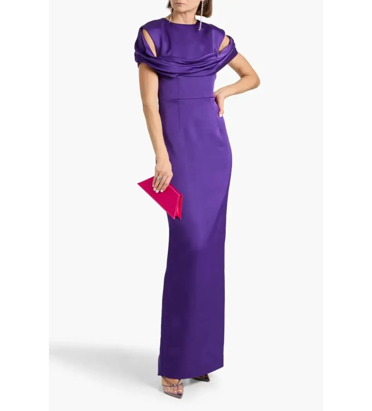 Rachel Gilbert Lorna Maxi Gown in Purple Size 2/AU10 - Image 1