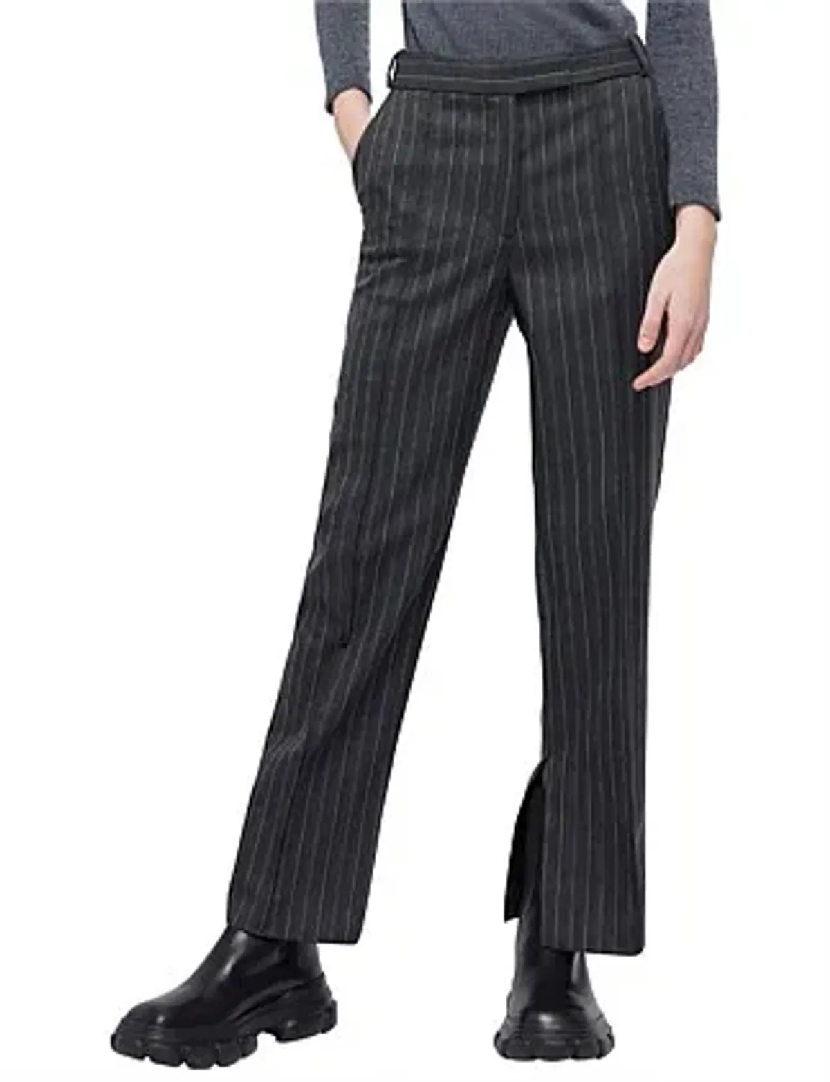 Simkhai Vera Straight Leg Crop Pant Black Size US 2 / Au 6 - Image 3