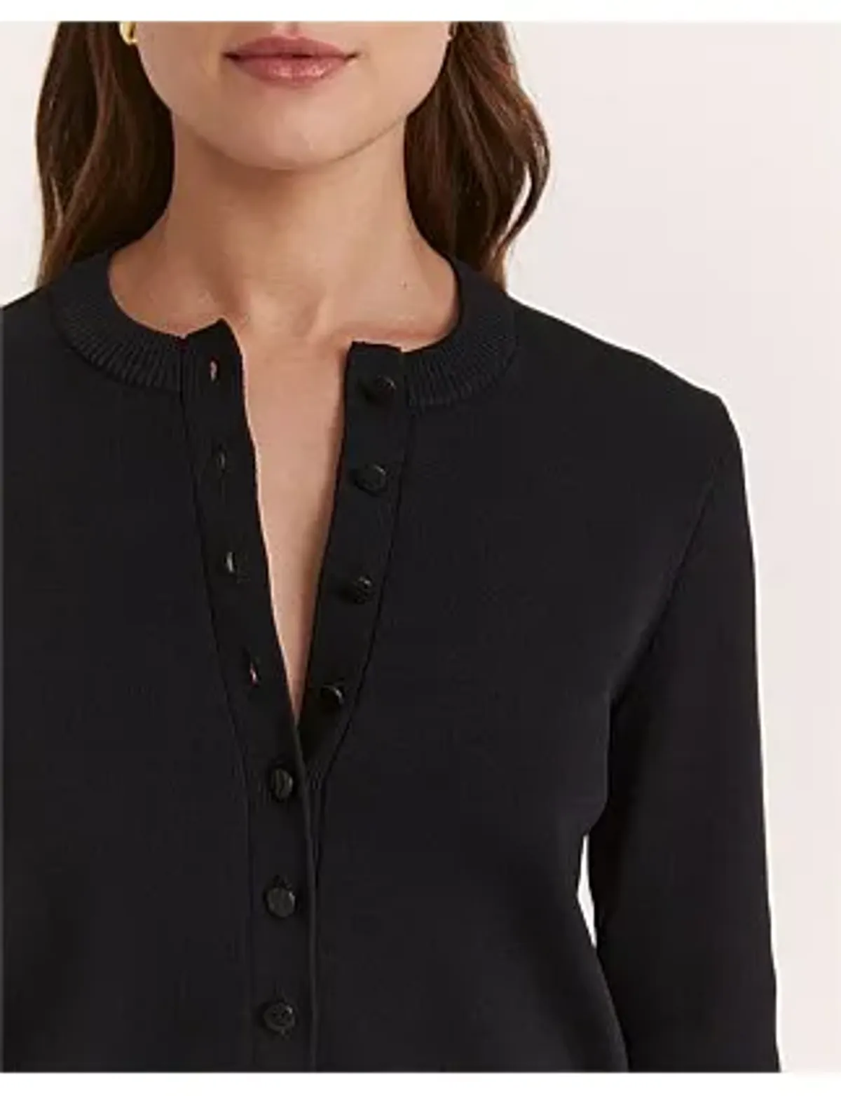 Saba Mia Milano Cardigan Black Size XXS/Au 6 - Image 3