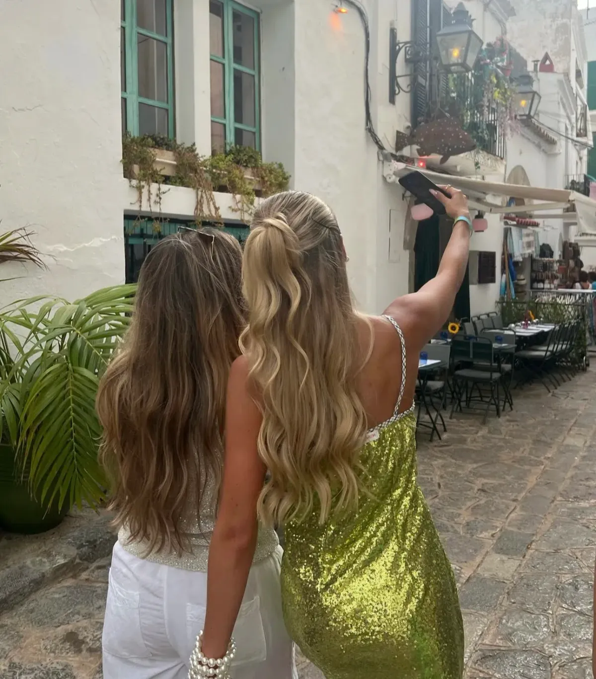 Handover Robers Dress Green Sequin Size AU 12 / Large Hand Over - Image 2