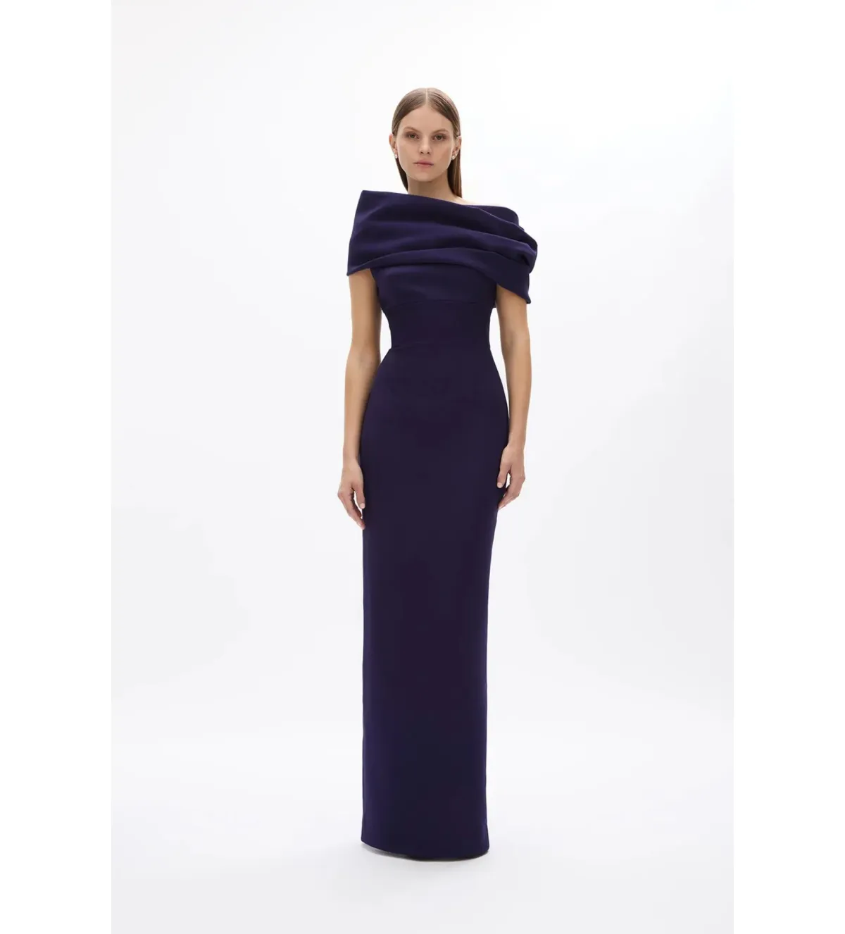 Rachel Gilbert Clara Gown Dress Dark Indigo Dark Purple Size 0 / AU 6 - Image 5