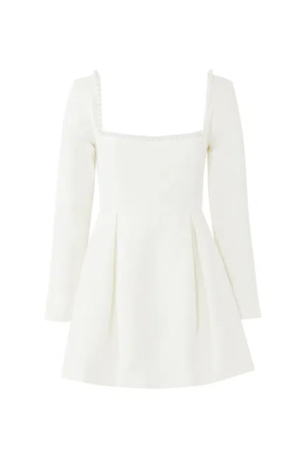 Odd Muse Pearl The Ultimate Dress Ivory White Size 10 - Image 5