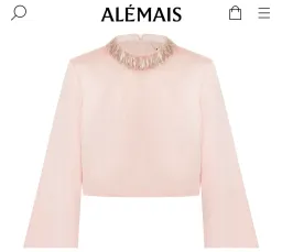 Alemais Inez Skirt & Cindy Embellished Exclusive Top Pink Size AU 14 for rent on The Volte - image 6