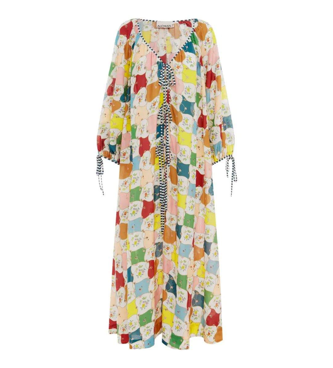 Alemais Everly Pool Dress Print Size 14 for rent on The Volte - main image