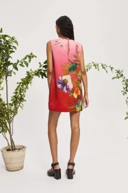 Alemais Inez Mini Dress Print Size 12 for rent on The Volte - image 1