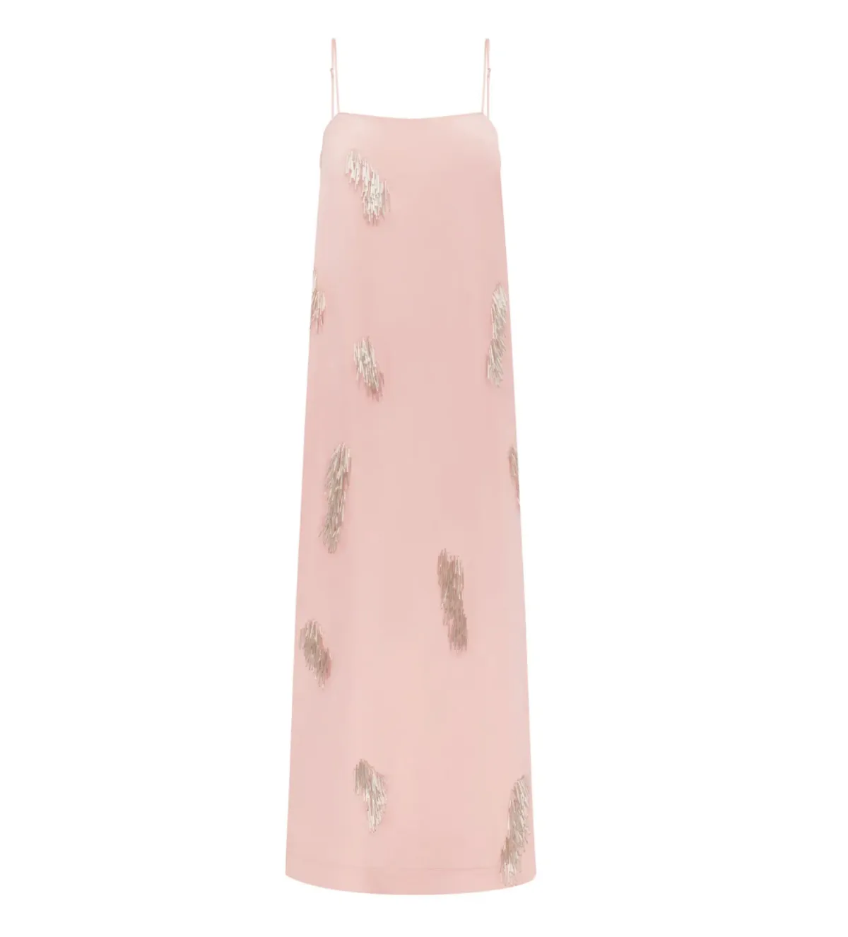 Alemais Cindy Embellished Slip Dress Pink Size 10 - Image 4