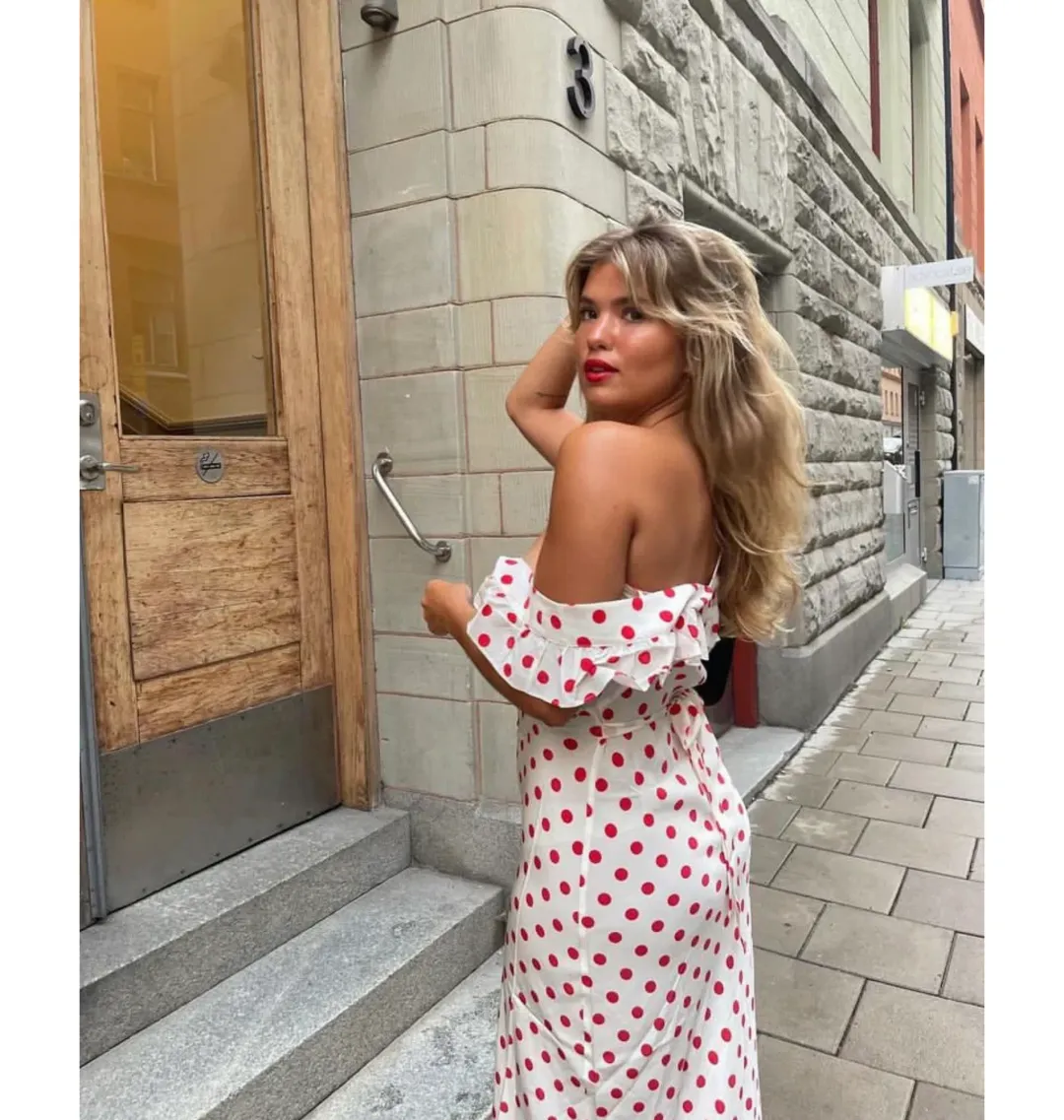 Realisation Par Claudia Dress Polka Dots Size 8/S for rent on The Volte - main image