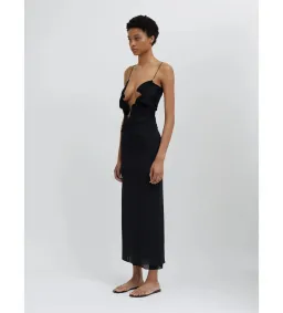 Christopher Esber Molded Venus Maxi Dress Black Size AU 6 for rent on The Volte - image 2