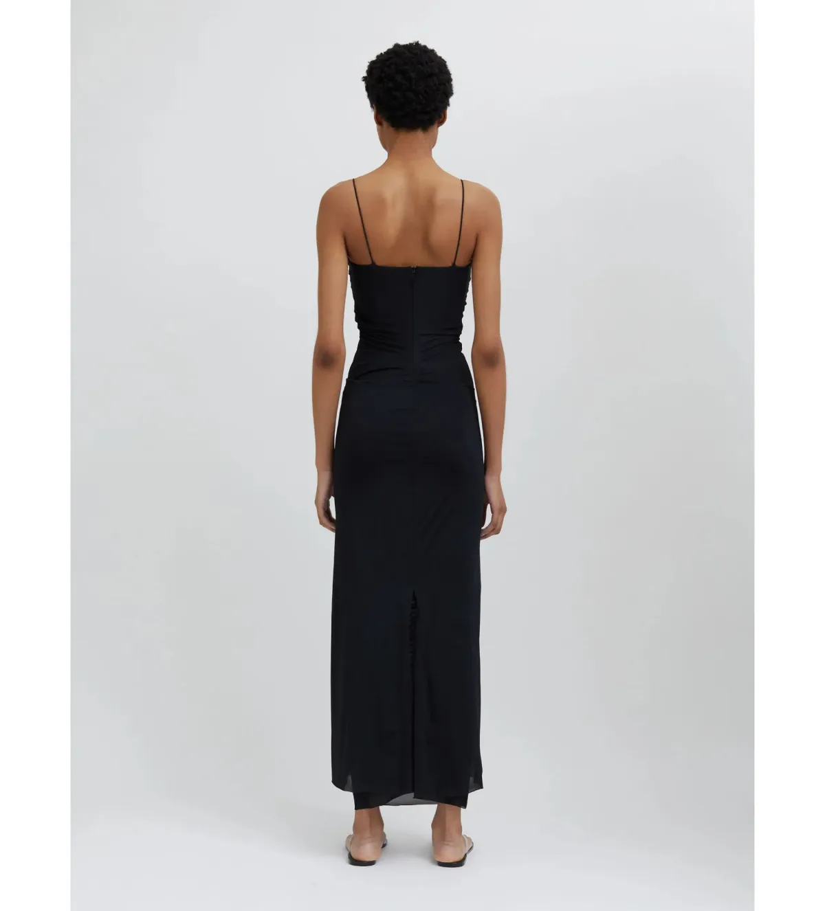 Christopher Esber Molded Venus Maxi Dress Black Size AU 6 - Image 3