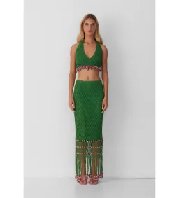 The Wolf Gang Reis Beaded Skirt & Top Size 8 for rent on The Volte - image 2
