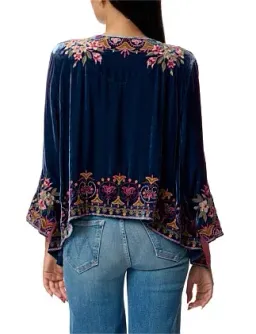 Johnny Was Joanna Velvet Bolero Size L/Au 12 for rent on The Volte - image 1