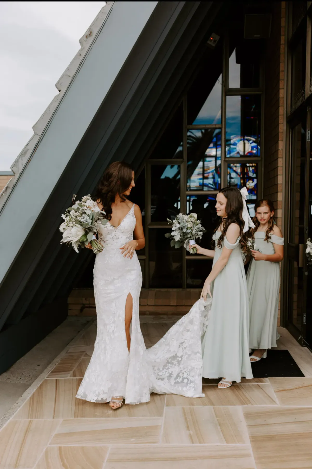 Made with Love Bridal Jaymes Gown Size 10 - Image 8