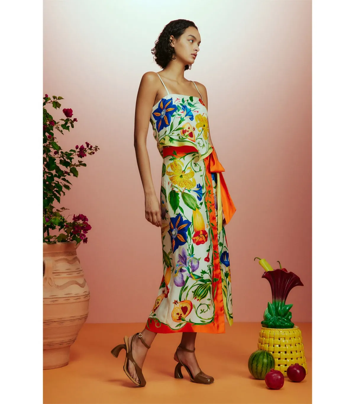 Alemais Flores Sarong Skirt Multi Size AU 10 - Image 2