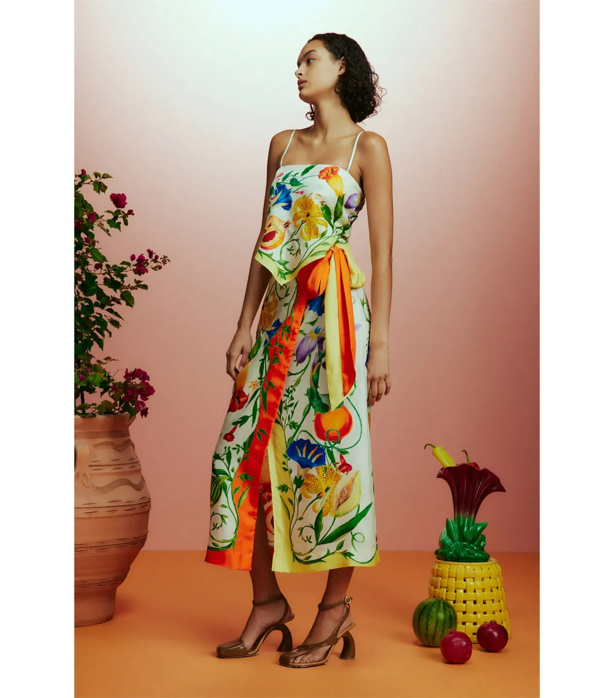 Alemais Flores Sarong Skirt Multi Size AU 10 - Image 3