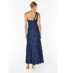 Manning Cartell Enchantment One Shoulder Maxi Dress Royal Blue Size AU 14 for rent on The Volte - image 3