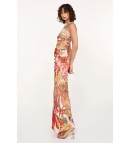 She is OLLÁ Ophelia Maxi Dress Victor Print Size AU 8 for rent on The Volte - image 3