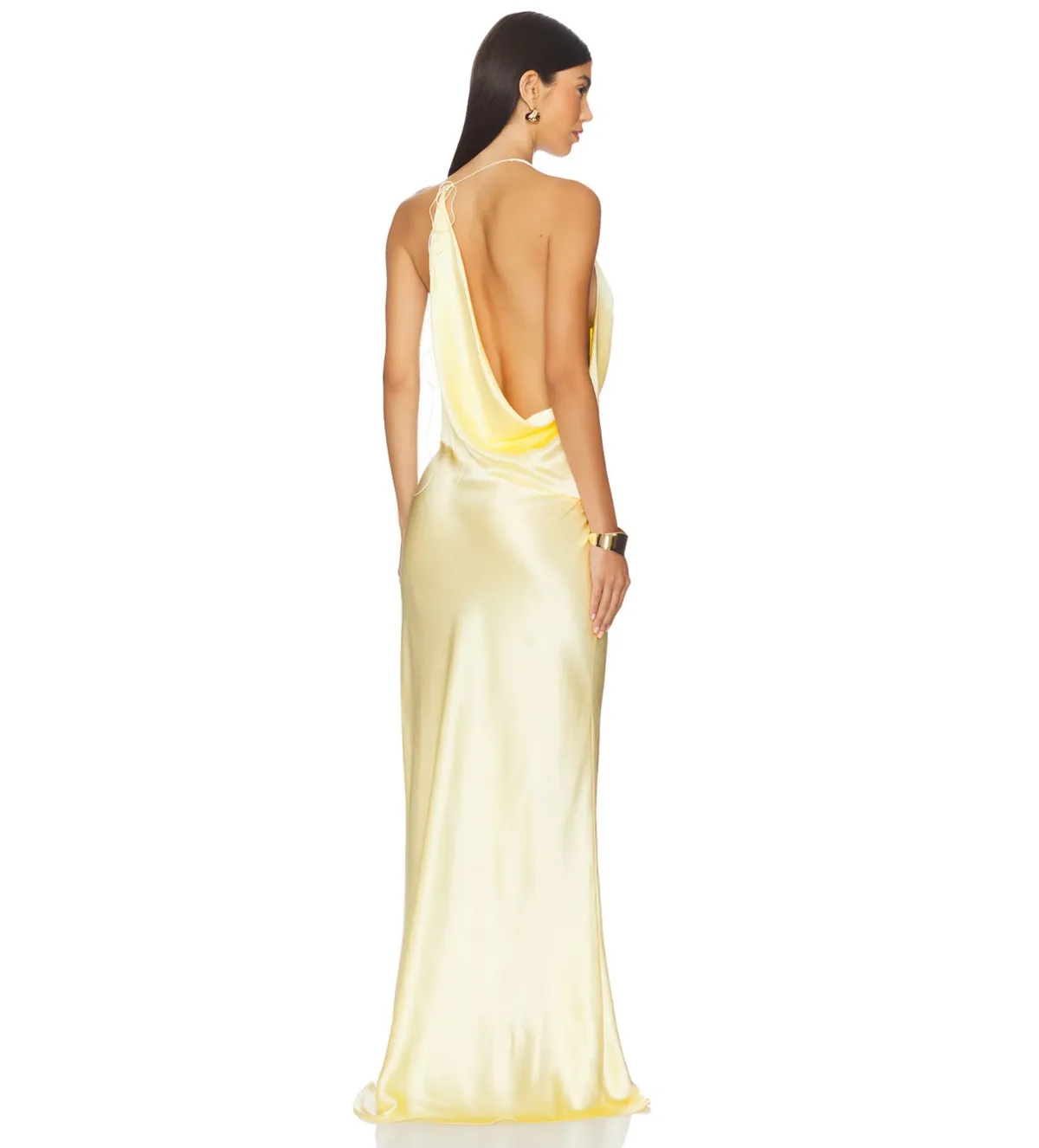 Natalie Rolt Gabi Gown in Lemon Size 6 - Image 2