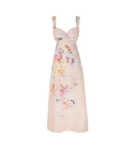 Zimmermann Crush Midi Dress in Pink Size AU 10 for rent on The Volte - image 2