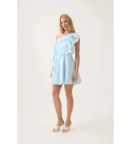 Aje Genesis Mini Dress in Sea Breeze Size L / AU 12 for rent on The Volte - image 2