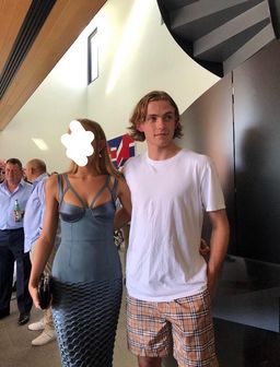 Dion Lee Honeycomb Perforated Dress Blue Size 8 for rent on The Volte - image 6