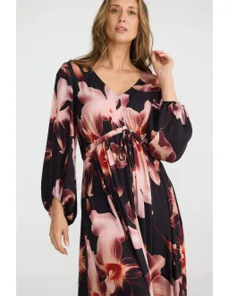 Brave + True Sunshine Midi Dress Night Orchid Size AU 12 for rent on The Volte - image 2