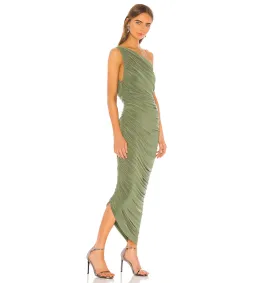 Norma Kamali Diana Gown in Celadon Size M / AU 10 for rent on The Volte - image 3