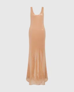 Rat & Boa Mirage Dress Nude Size XS / AU 6 for rent on The Volte - image 4
