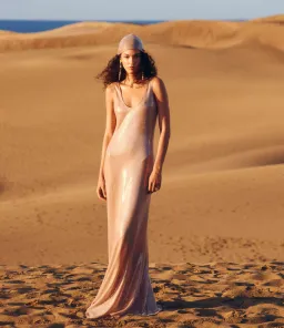 Rat & Boa Mirage Dress Nude Size XS / AU 6 for rent on The Volte - image 1