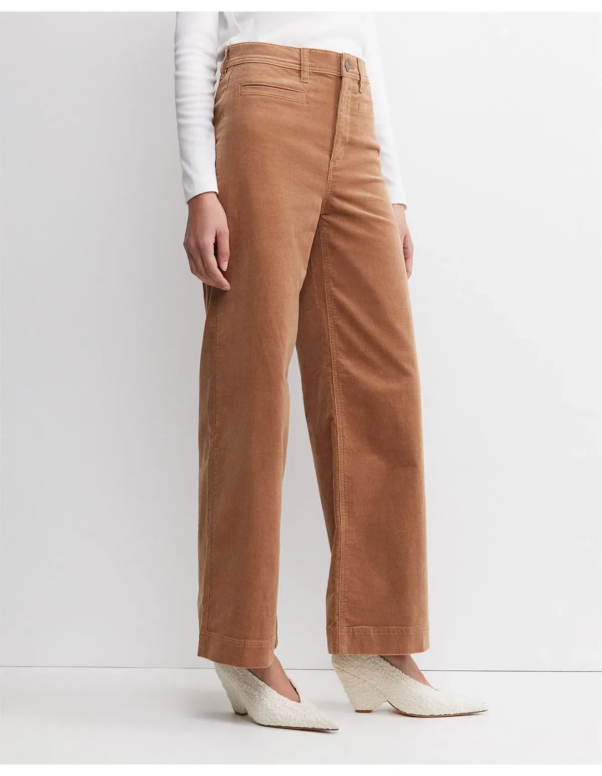 Sportscraft Cleo Cord Wide Leg Jean Camel Size AU 14 - Image 2
