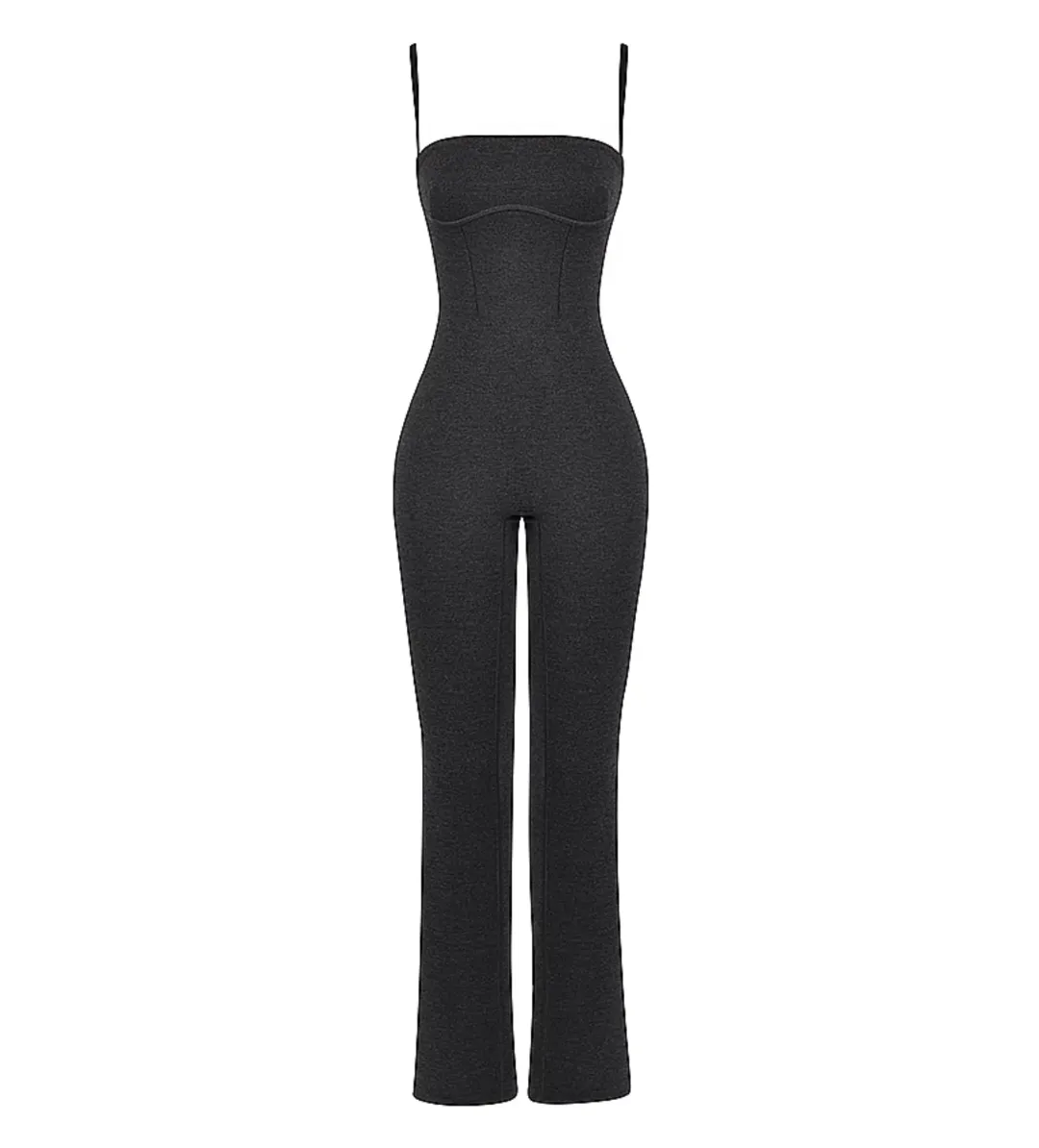 House of CB Luisa Loungewear Jumpsuit Charcoal Size Au 14 for rent on The Volte - main image