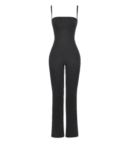 House of CB Luisa Loungewear Jumpsuit Charcoal Size Au 14 for rent on The Volte - image 5
