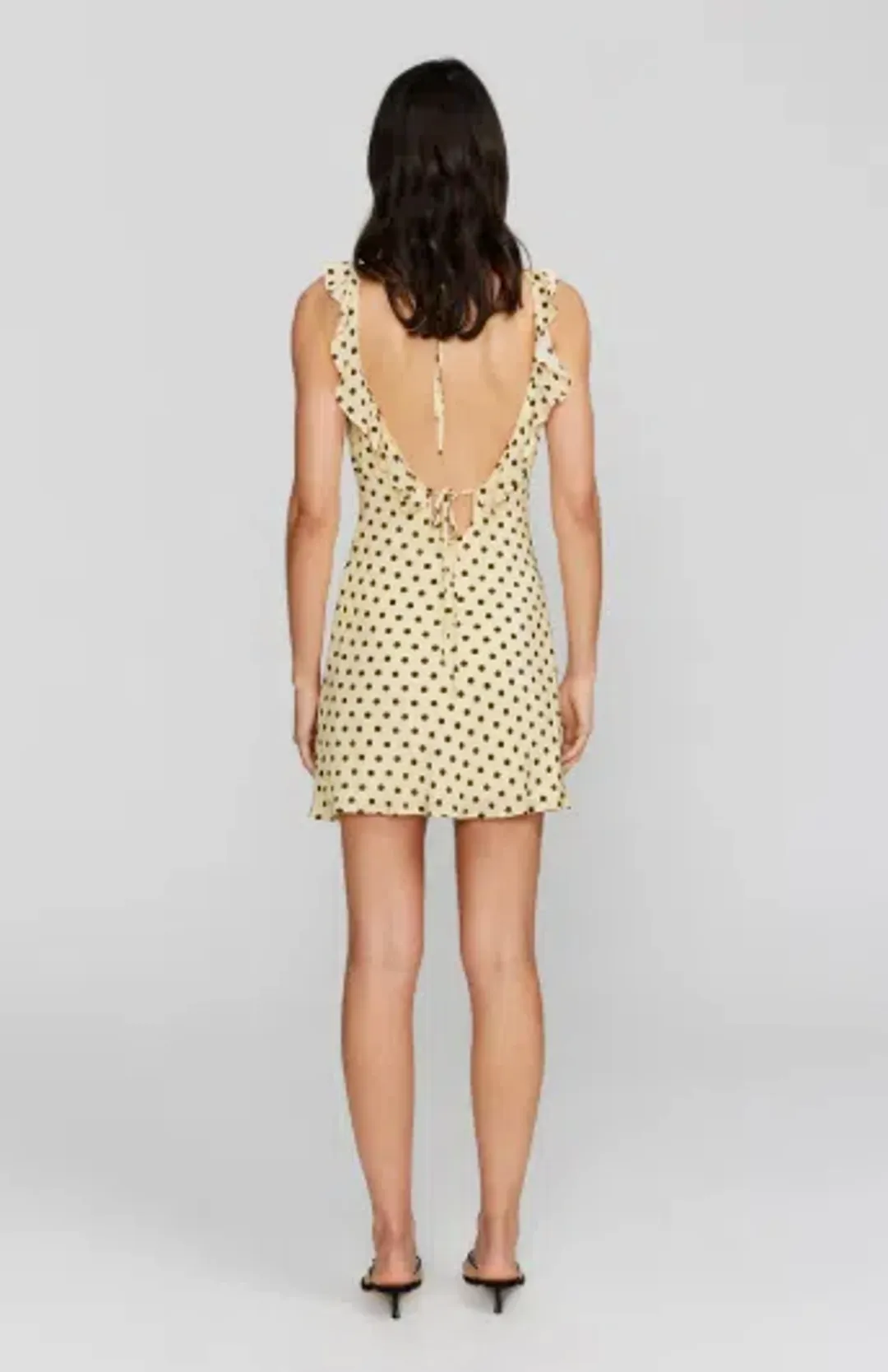 Ownley Candy Mini Dress Butter Spot Size XS/AU 6 for rent on The Volte - main image
