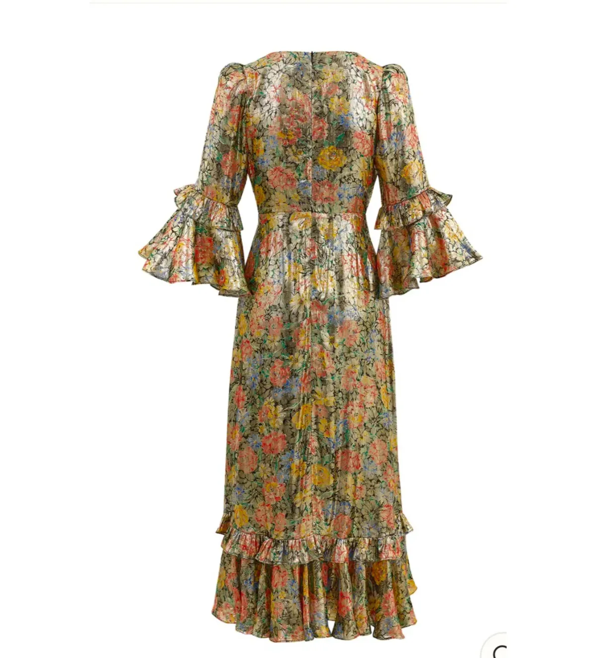 Queens Of Archive Ginger Dress in Multi Floral Size Small / AU 10 - Image 4