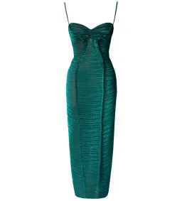 Georgia Hardinge Element Maxi Dress Bottle Green Size AU 10 for rent on The Volte - image 6