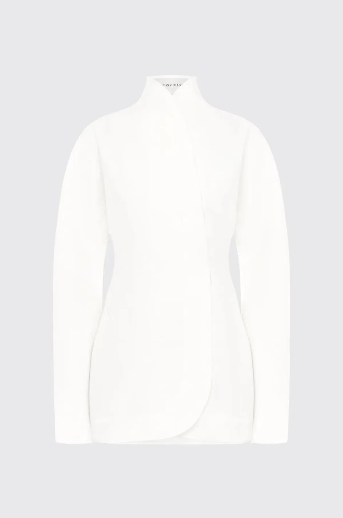 Lillian Khallou Laff Mini Dress White Size 8 - Image 3