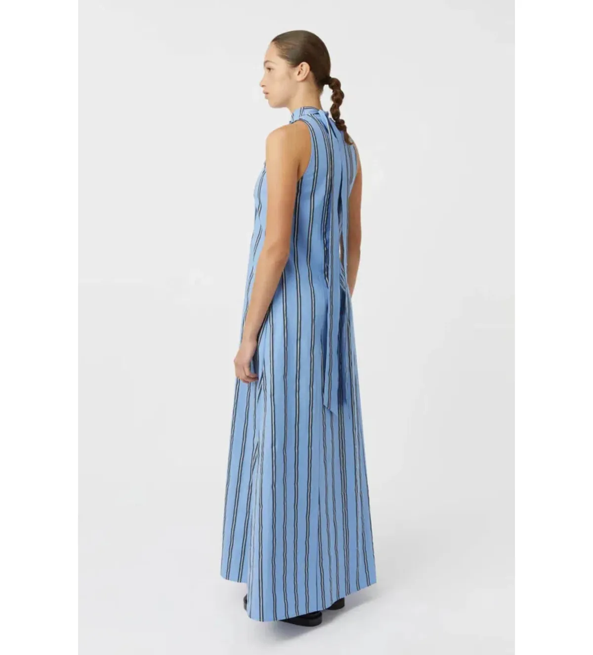 Camilla And Marc Maxi Dress Atoll Stripe Size 12 - Image 5