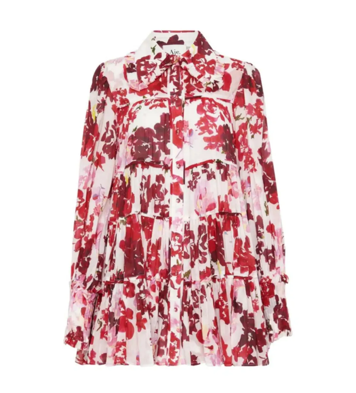 Aje Wilderness Smock Dress in Multi Size AU 6 - Image 3