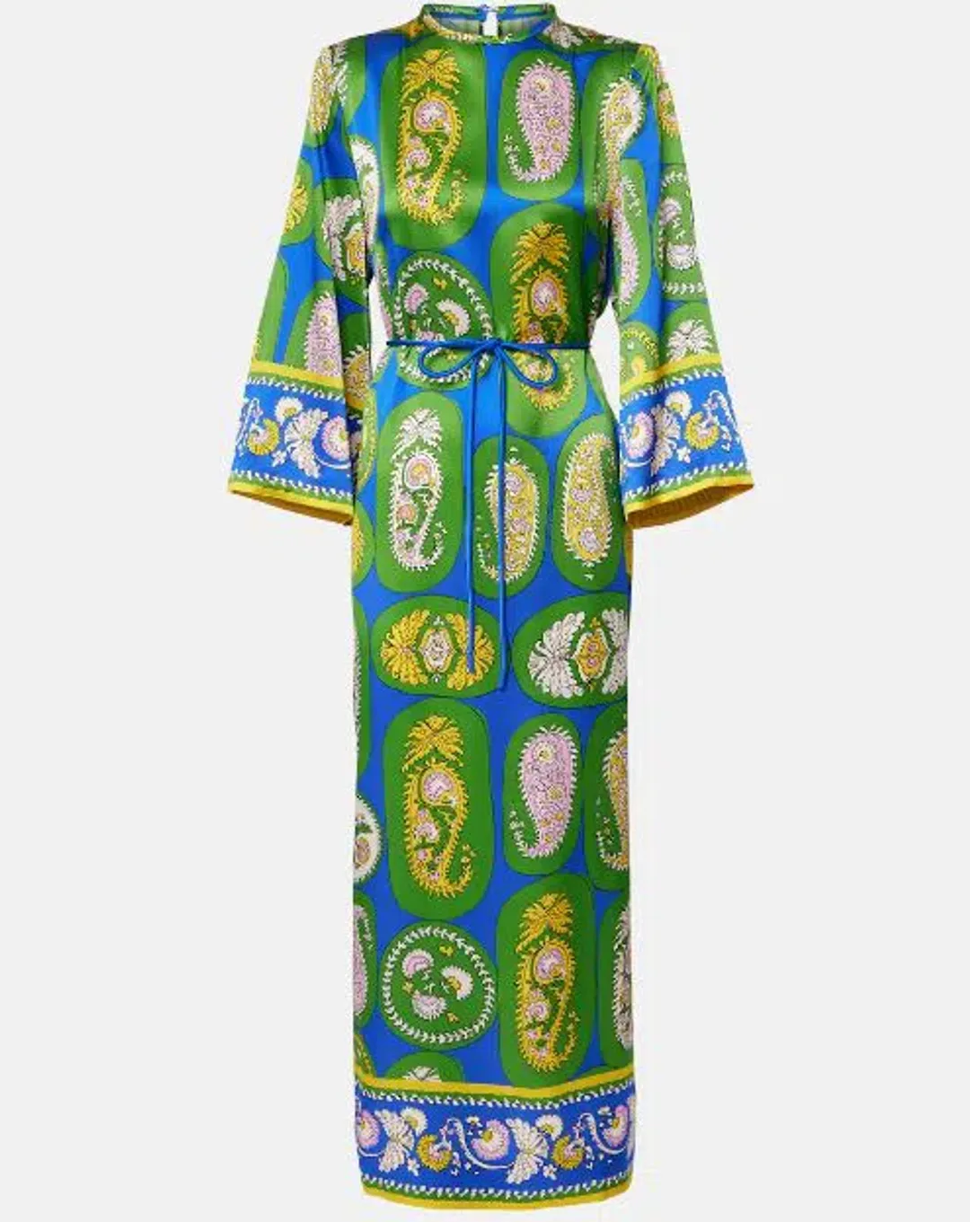 Alemais Printed Silk Maxi Dress My Theresa Exclusive Size 16 for rent on The Volte - main image