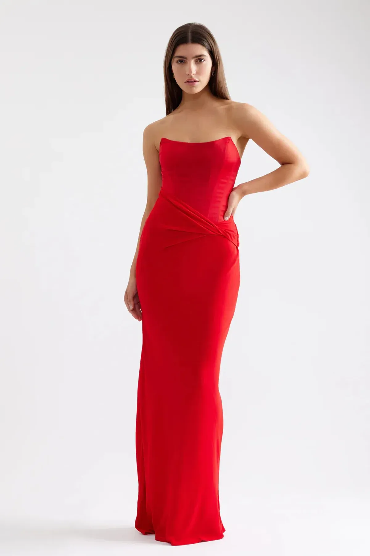 Lexi Elora Maxi Dress Scarlet Size 8 - Image 1